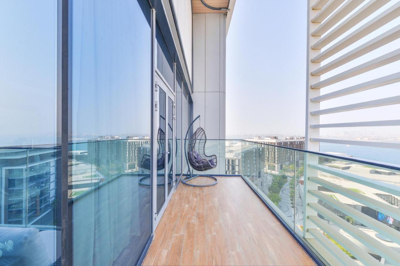 Spectacular 3 Bedroom Condo With Maids Room Facing The Dubai Eye Экстерьер фото